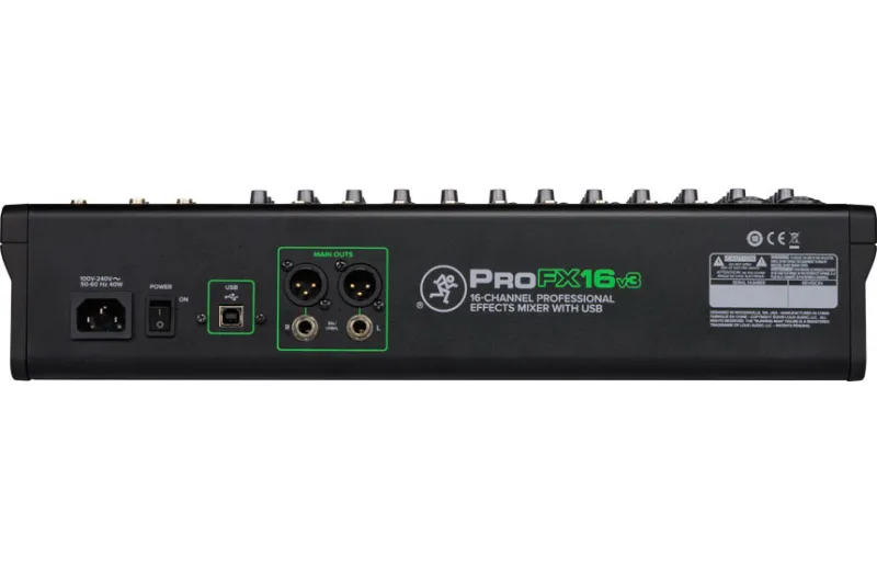 Mackie Pro FX16V3 Αναλογική Κονσόλα Ήχου