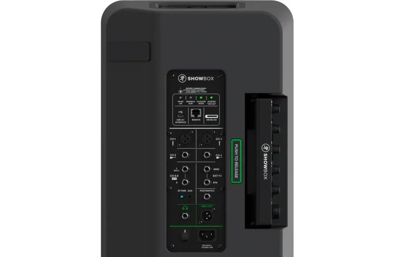 Mackie ShowBox Active Loudspeaker with Battery and Bluetooth - Black