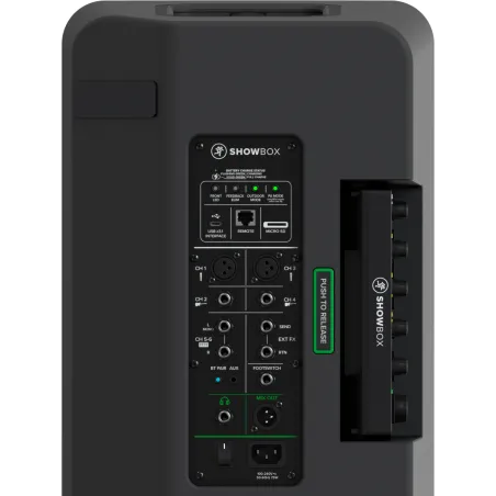 Mackie ShowBox Active Loudspeaker with Battery and Bluetooth - Black