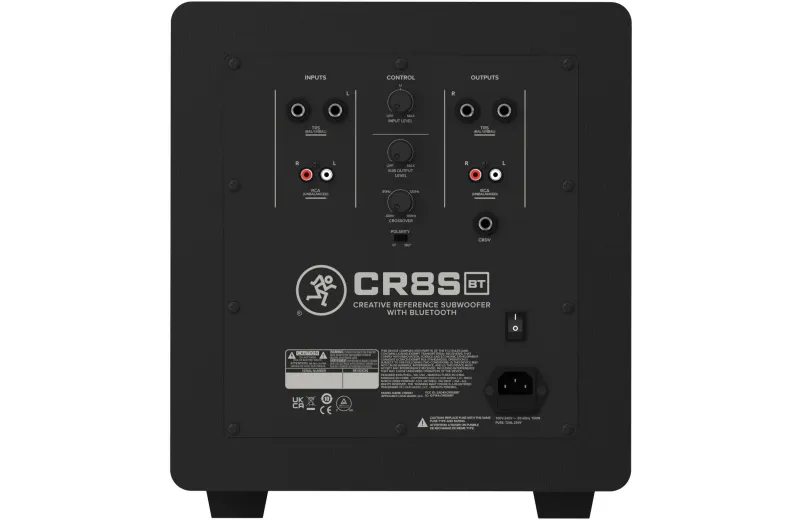 Mackie CR8SBT Αυτοενισχυόμενο Subwoofer - Μαύρο