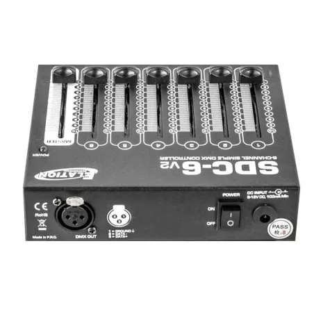 ADJ SDC6 Faderdesk V2 Κονσόλα φωτισμού Μαύρο