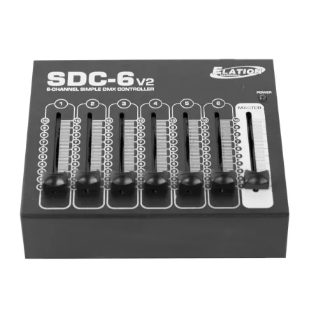 ADJ SDC6 Faderdesk V2 Κονσόλα φωτισμού Μαύρο