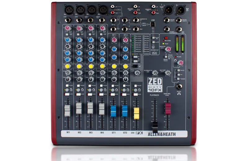 Allen & Heath Zed 60-10FX  Analogue Sound Console