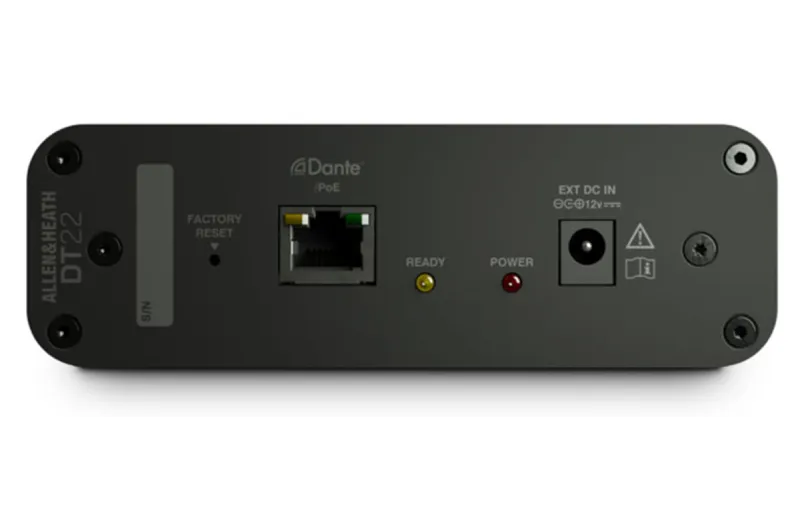Allen & Heath DT22M Dante I/O Interface