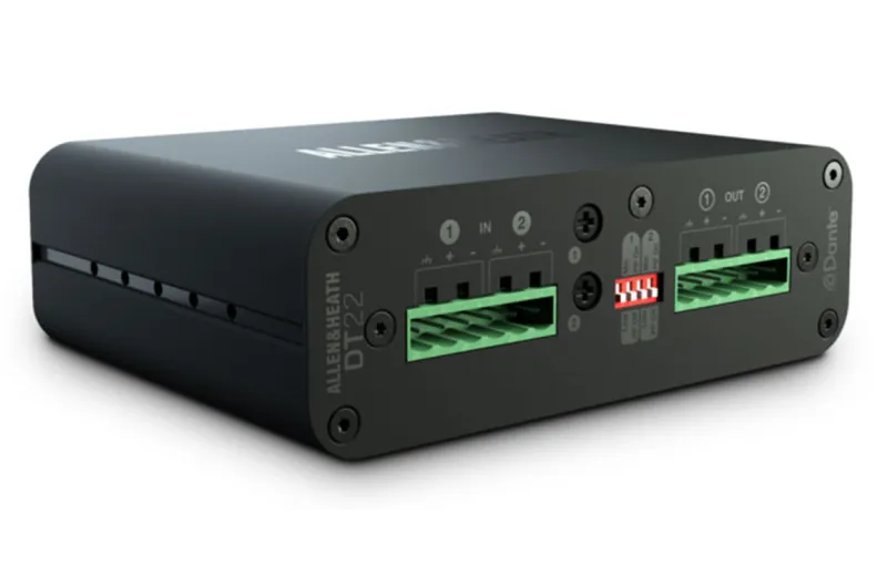 Allen & Heath DT22M Dante I/O Interface