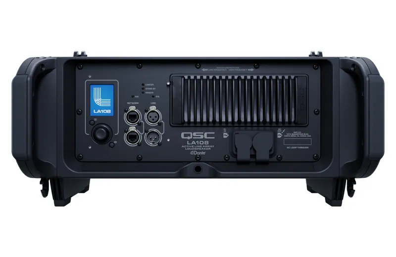 QSC Line Array LA108 Powered Speaker - Black