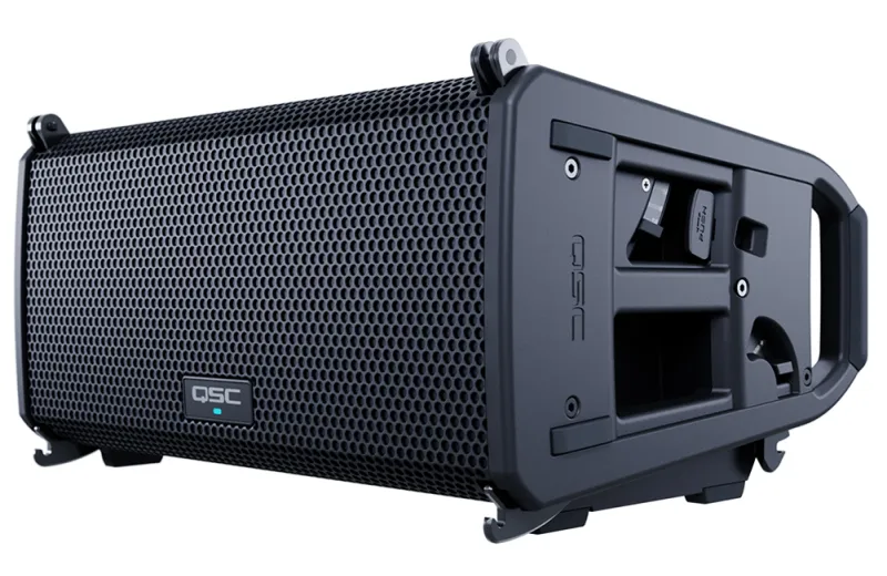 QSC Line Array LA108 Powered Speaker - Black
