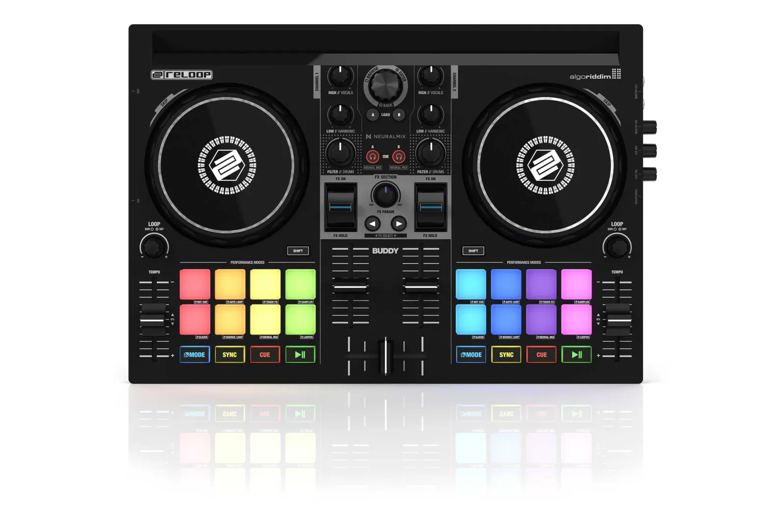 ⭐︎最安値⭐︎Reloop Buddy DJコントローラー 動作確認済 ⭐︎最安値⭐︎Reloop Buddy DJコントローラー 動作確認済