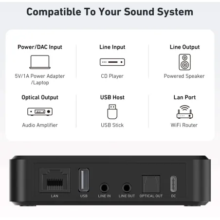 Arylic S10+ WiFi Streamer