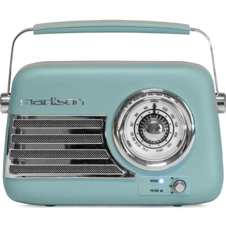 Madison Freesound-VR40BLU-MAT Φορητό Ραδιόφωνο Bluetooth