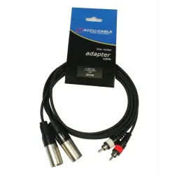 AC-2XM-2RM/5 XLR to RCA Accurable