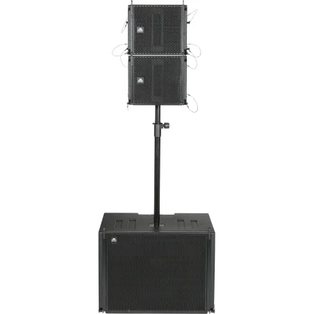 Metro Audio Systems LA-180FL Passive Subwoofer - Black