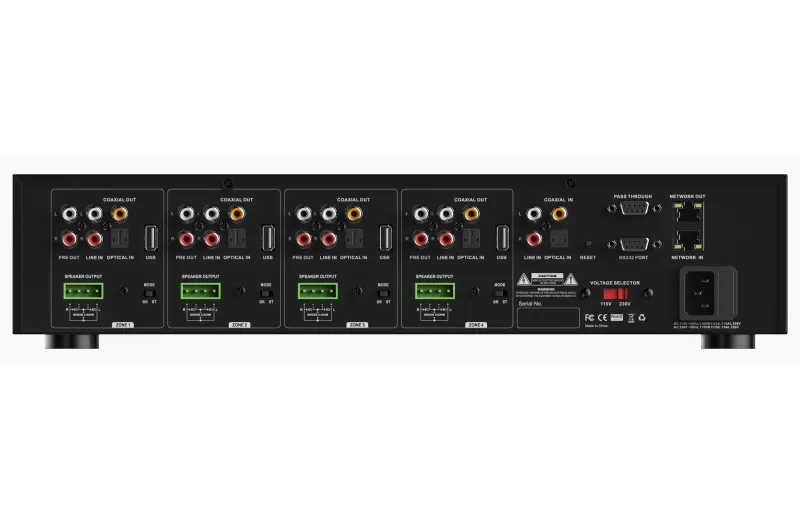 Arylic HA400 4 Ζωνών Streamer με ενισχυτή και Airplay 2