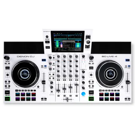 Denon DJ SC Live 4 White - DJ Controller
