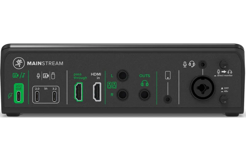 Mackie MainStream Ολοκληρωμένο Live Streaming και Video Capture Interface με προγραμματιζόμενα Control Keys