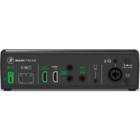 Mackie MainStream Ολοκληρωμένο Live Streaming και Video Capture Interface με προγραμματιζόμενα Control Keys