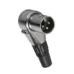 Accu-Cable AC-C-XM-90 Γωνιακό Βύσμα 90° XLR 3-pin male