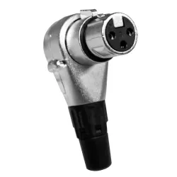 Accu-Cable AC-C-XF-90 Γωνιακό Βύσμα 90° XLR 3-pin female