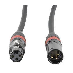 ACCU-CABLE AC-PRO Audio Cable 3-pin XLR Male - 3-pin XLR Female 7,5m