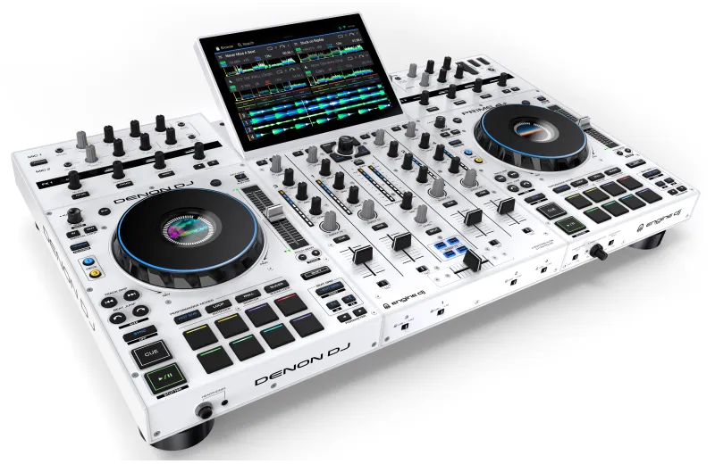 Denon Dj Prime 4+W Dj Controller - Λευκό
