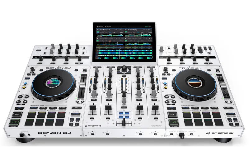 Denon Dj Prime 4+W Dj Controller - Λευκό