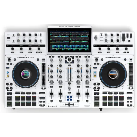 Denon Dj Prime 4+W Dj Controller - Λευκό