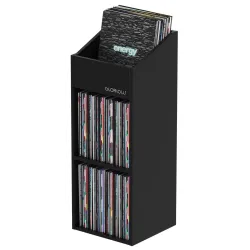 Glorious Record Rack 330 Black