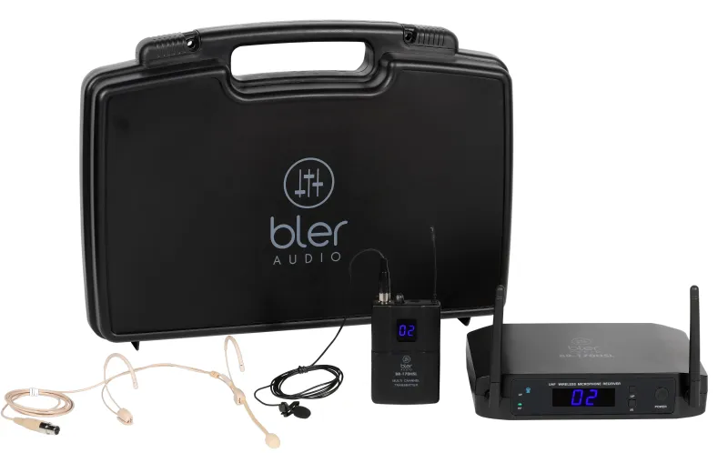 Bler Audio BR-170HSL Ασύρματο Σύστημα Με Μικρόφωνα Πέτου & Κεφαλής