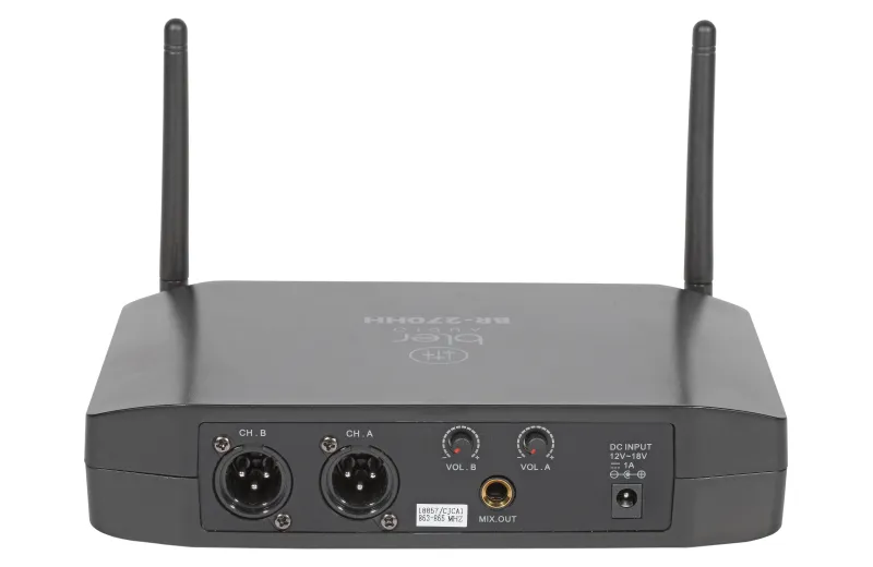 Bler Audio BR-270HH Ασύρματο Σύστημα 2 Μικροφώνων