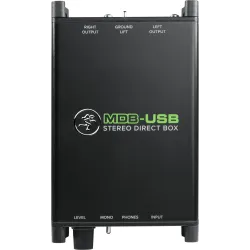 MACKIE MDB-USB Bus-Powered Stereo DI