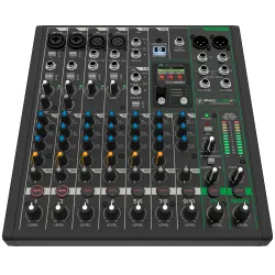 Mackie ProFX10v3+ Analog Mixers with enhanced Fx