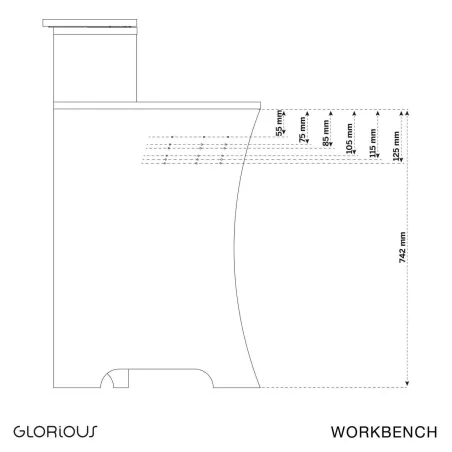 Glorious Workbench Black