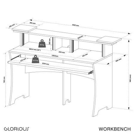 Glorious Workbench Black