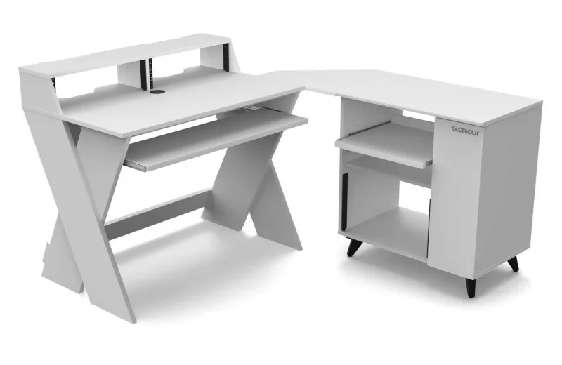 Glorious Sound Desk Compact Λευκό