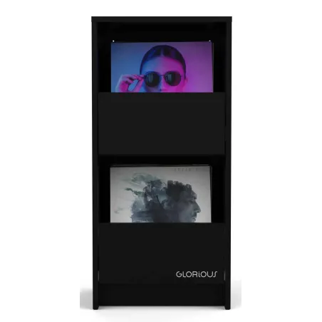 Glorious Vinyl Vault Έπιπλο Αποθήκευσης Βινυλίων - Μαύρο