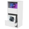 Glorious Vinyl Vault Έπιπλο Αποθήκευσης Βινυλίων - Λευκό