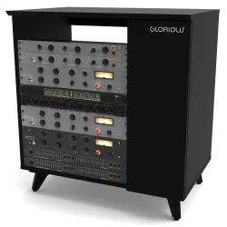 Glorious Modular Side Rack Μαύρο