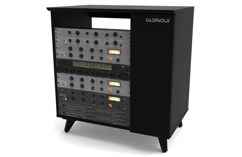 Glorious Modular Side Rack Μαύρο