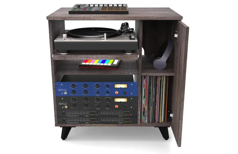 Glorious Modular Side Rack Walnut