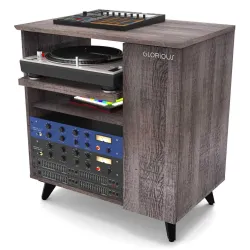 Glorious Modular Side Rack Καρυδιά