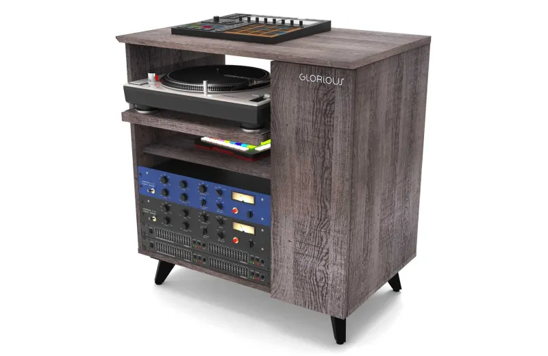 Glorious Modular Side Rack Walnut