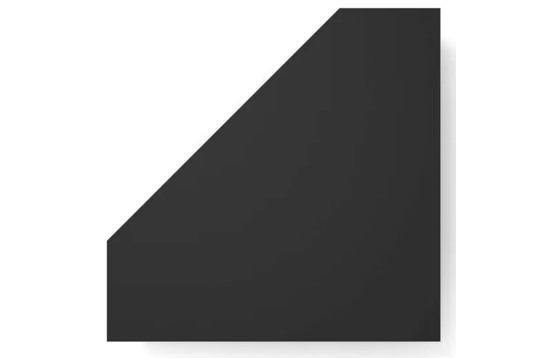 Glorious Modular Side Rack Πρόσθετη Επιφάνεια Σύνδεσης 2 επίπλων - Μαύρο