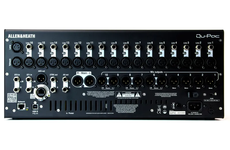 Allen & Heath Qu-Pac Digital Sound Console