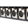 METRO BP-003 PATCH PANEL ΜΕ 12 ΒΥΣΜΑΤΑ 3-PIN XLR FEMALE