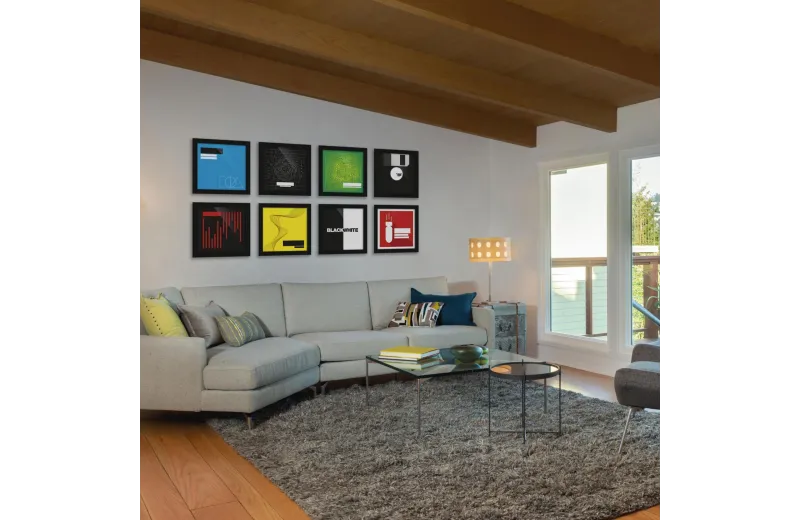 Glorious Vinyl Frame Set 12 Black