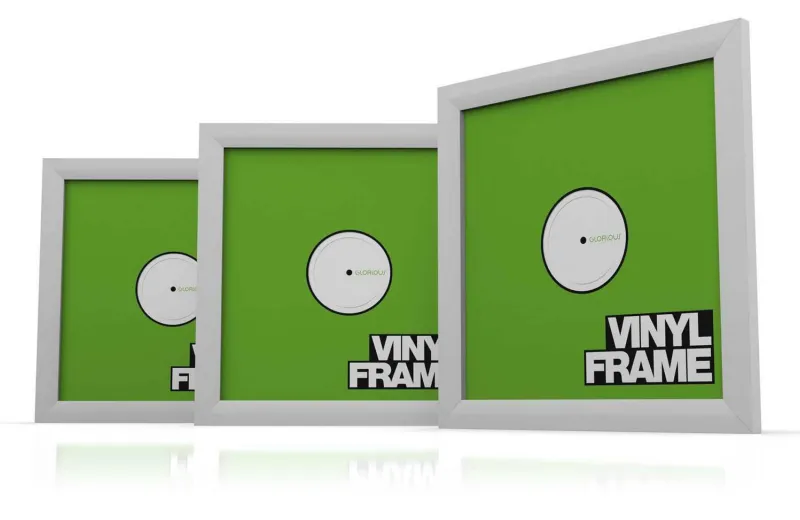 Glorious Vinyl Frame Set 12 White