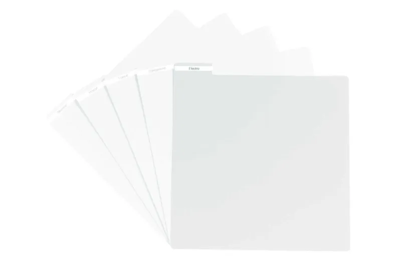 Glorious Vinyl Divider white