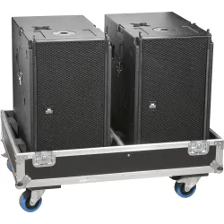 Metro Audio Systems FC-LA-150S/2-1 Flightcase για 2 παθητικά subwooger LA-150S