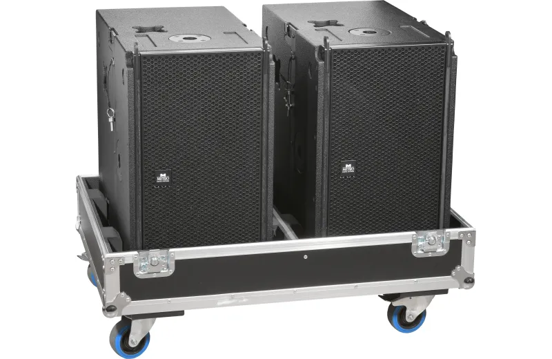 Metro Audio Systems FC-LA-150S/2-1 Flightcase for 2 pcs LA-150S Passive Subwoofer