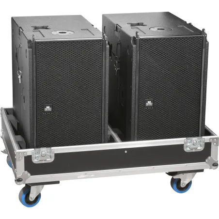 Metro Audio Systems FC-LA-150S/2-1 Flightcase for 2 pcs LA-150S Passive Subwoofer